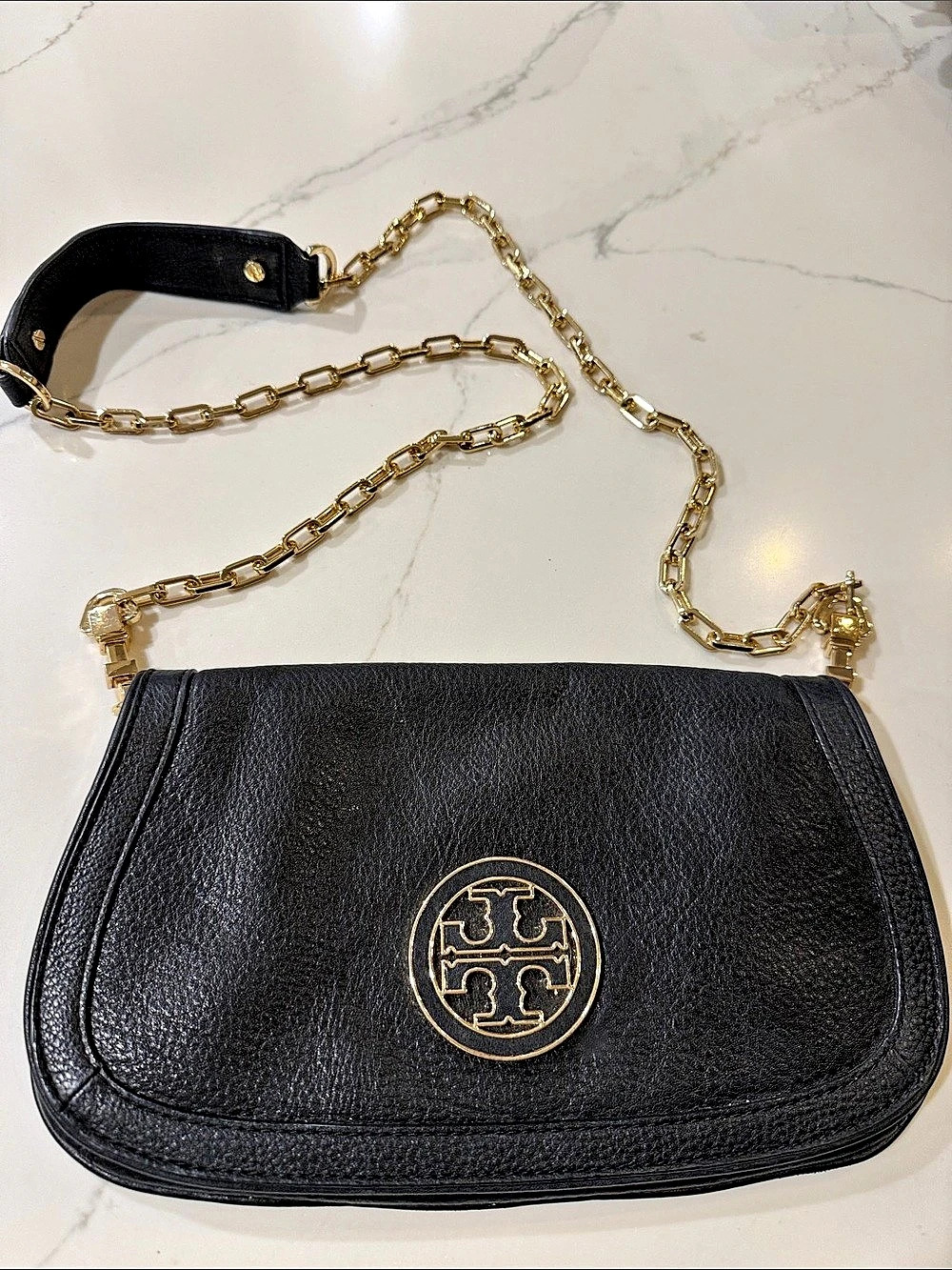 Tory Burch Black Chain Shoulder Bag